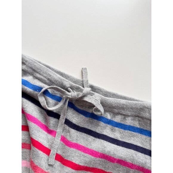 LOVE BY GAP Grey Crazy Stripe Nylon Wool Blend Sweater Leggings Pants, Size S - Picture 8 of 12